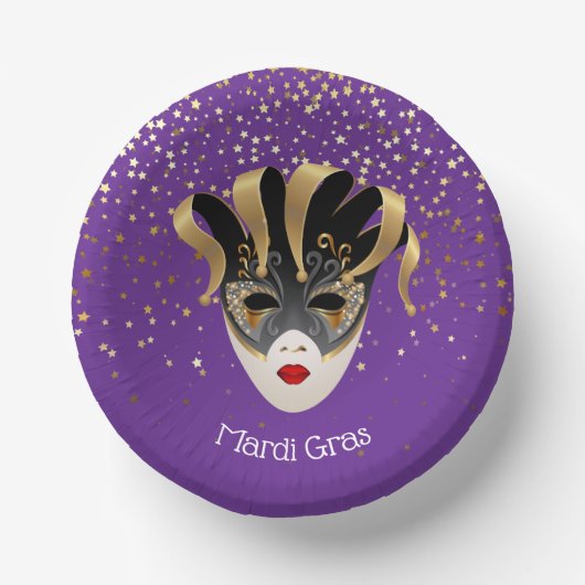 Mardi Gras Papieren Kommen (Voorkant)