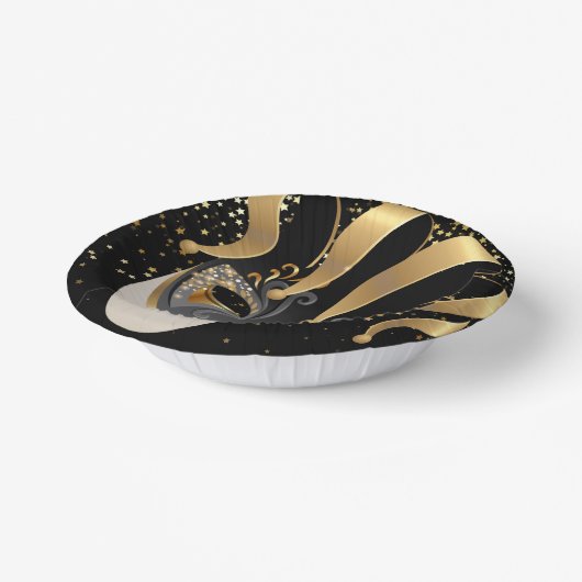 Mardi Gras Papieren Kommen (Gebogen)