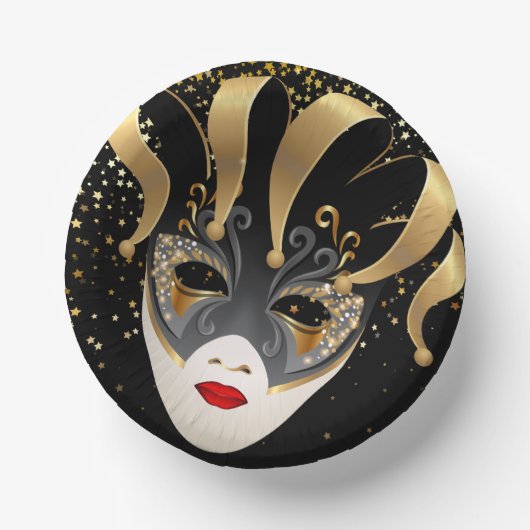 Mardi Gras Papieren Kommen (Voorkant)