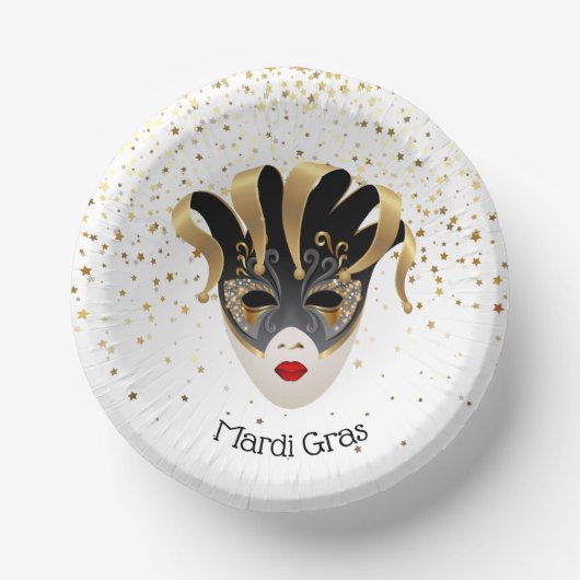 Mardi Gras Papieren Kommen (Voorkant)