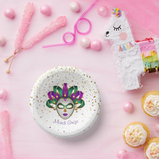 Mardi Gras Papieren Kommen (Feest)