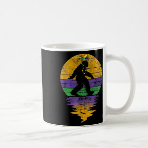 Mardi Gras Parade Fleur De Lis Cool Bigfoot Sasqua Koffiemok