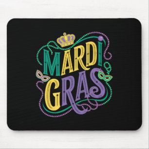 Mardi Gras Parade Vrouwen Meisjes Party Graphic Muismat