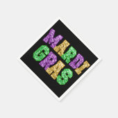 Mardi Gras Part Papier servet (Hoek)