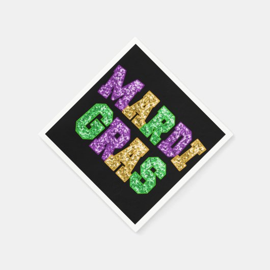 Mardi Gras Part Papier servet (Hoek)