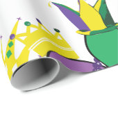Mardi Gras Party Cadeaupapier (Rol Hoek)