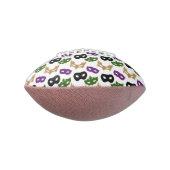 Mardi Gras Party Colorful Carnival Maskers NOLA American Football (Gedraaid 90)