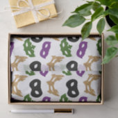 Mardi Gras Party Colorful Carnival Maskers NOLA Tissuepapier (Geschenk)