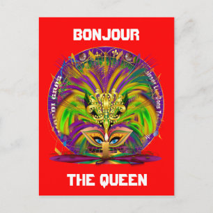 Mardi Gras Party Combo Pack Kies uit 3 design Uitnodiging Briefkaart
