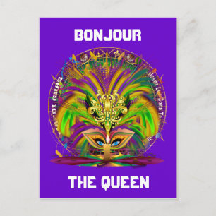 Mardi Gras Party Combo Pack Kies uit 3 design Uitnodiging Briefkaart