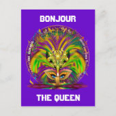 Mardi Gras Party Combo Pack Kies uit 3 design Uitnodiging Briefkaart (Voorkant)