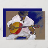 MARDI GRAS PARTY INVITATION ~EZ TO CUSTOMIZE KAART (Voorkant / Achterkant)