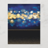 Mardi Gras Party Invitation Flyer (Achterkant)