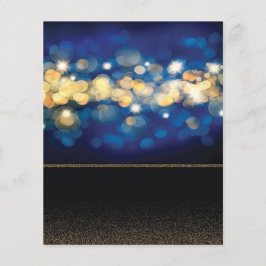 Mardi Gras Party Invitation Flyer (Achterkant)