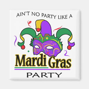 Mardi Gras Party Magneet