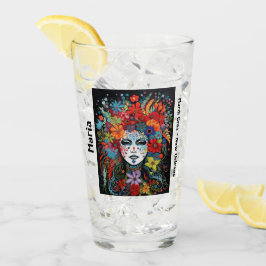 Mardi Gras Party Mask & Headdress Naam Partij Glas