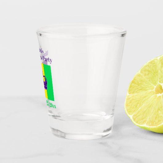 Mardi Gras Party Nola Shot Glas (Rechts)