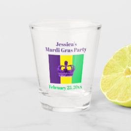 Mardi Gras Party Nola Shot Glas