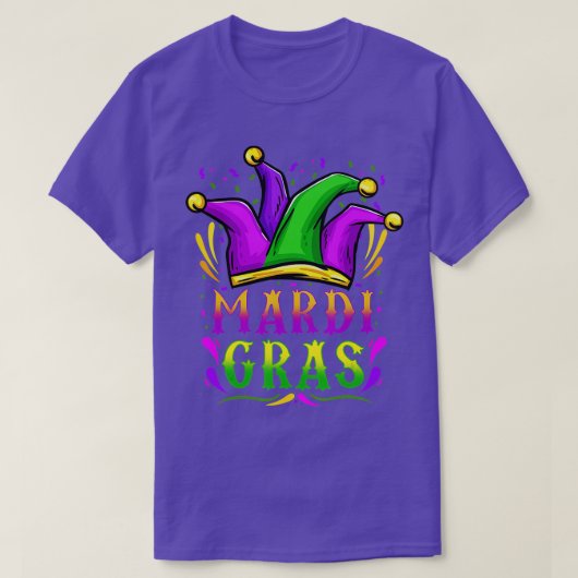 Mardi Gras Party Pet Gift T-shirt (Design voorkant)