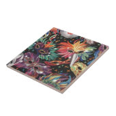 Mardi Gras Party Tegeltje (Zijkant)