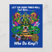 Mardi Gras Party Thema Uitzicht notities (Voorkant)