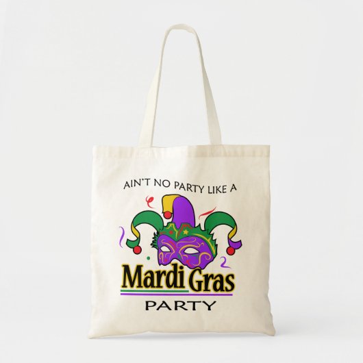 Mardi Gras Party Tote Bag (Voorkant)