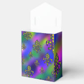 Mardi Gras Pattern Bedankdoosjes (Geopend)