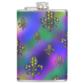 Mardi Gras Pattern Heupfles (Voorkant)