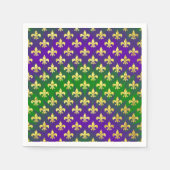 Mardi Gras Pattern mardi-gras Servetten (Voorkant)