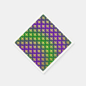 Mardi Gras Pattern mardi-gras Servetten (Hoek)