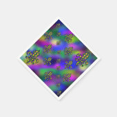 Mardi Gras Pattern Servet (Hoek)