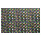 Mardi Gras Pattern Stof (Yard (91,4 cm))