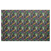 Mardi Gras Pattern Stof (Fat Quarter)