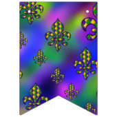 Mardi Gras Pattern Vlaggetjes (Eerste vlag)