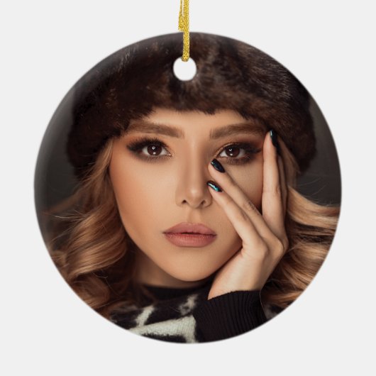 Mardi Gras Persoonlijke foto Ornament (Achterkant)