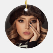 Mardi Gras Persoonlijke foto Ornament (Achterkant)