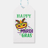 Mardi Gras Persoonlijke Gift Labels Cadeaulabel (Voorkant)