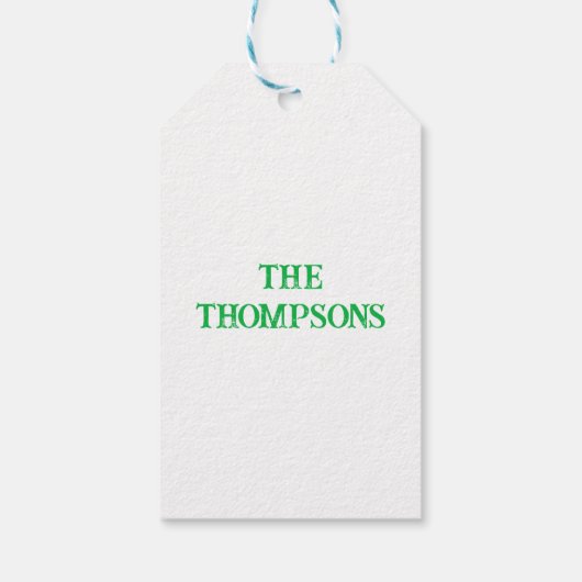 Mardi Gras Persoonlijke Gift Labels Cadeaulabel (Achterkant)