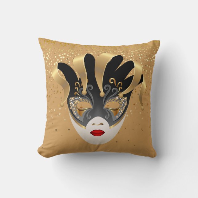 Mardi Gras Pillow Kussen (Voorkant)