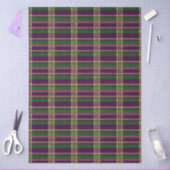 Mardi Gras Plaid Tissuepapier (Craft)