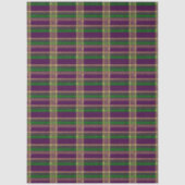 Mardi Gras Plaid Tissuepapier (Voorkant)