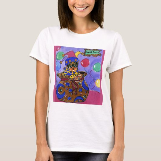 Mardi Gras Poep T-shirt (Voorkant)