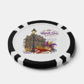 Mardi Gras Poker Chips (Enkel)
