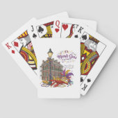 Mardi Gras Pokerkaarten (Achterkant)