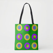 Mardi Gras Polka Dots Tote Bag (Voorkant)