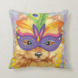 Mardi Gras Pomeranian Kussen