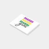 Mardi Gras Post-it® Notes (Schuin)