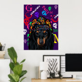 Mardi GRAS Poster (Thuiskantoor)