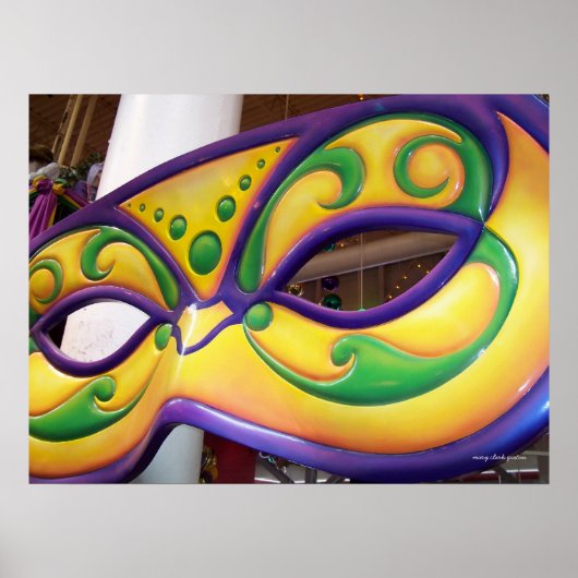 Mardi Gras Poster (Voorkant)