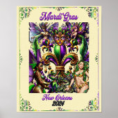 Mardi Gras Poster 2024